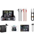 Adjustable DC Power Supply 0-30V 0-5A for lab CNC and test gear, shown with accessories and packaging