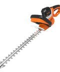 Corded Electric Hedge Trimmer With 4.8 Amp Motor 24 Inch Dual Action Laser Cut Blade For Efficient Hedge Shaping 18 mm Cutting Capacity