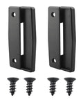 Two Pack Sliding Screen Door Pull Set For A111 Replacement with Durable Plastic Handles and Screws, Easy Install, Black