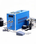 Rock Solid High Frequency Induction Heater 6KW with water cooling setup for fast metal quenching and gold melting.