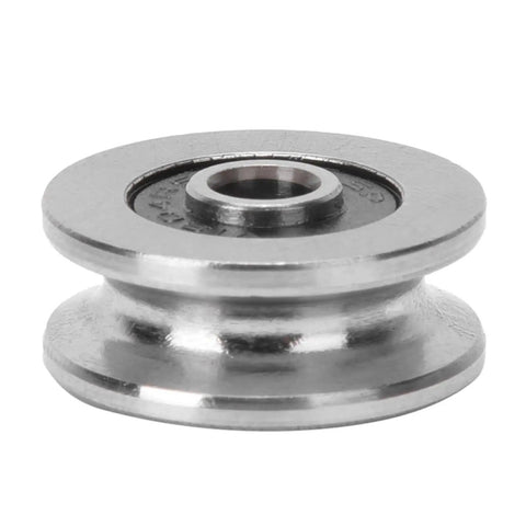 10 Piece V1804 2RS V Groove Roller Bearings 4X18X8MM Silky Smooth Heavy Steel Design For Motors And Electric Tools That Slide Like Butter And Deliver Rock Solid Accuracy Daily, close-up view.