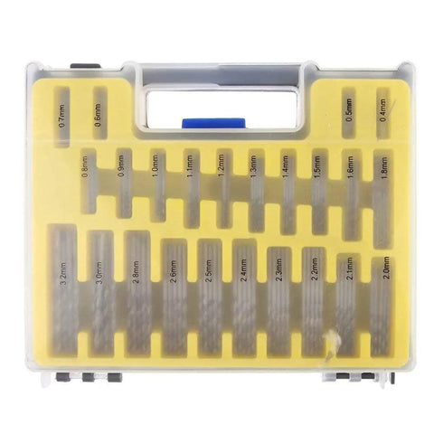 Pro Grade Micro Drill Bit Set 0.4mm To 3.2mm 150Pcs With Carry Case for PCB Electronics Jewelry Crafts and DIY Projects