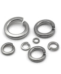 Big 530 Piece Stainless Steel Split Lock Washer Kit With M2 To M12 Sizes 304 Grade Includes Elastic Gaskets For Auto Bikes And Home Projects stainless steel split lock washers in mixed sizes