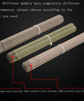 Pro Grade Stainless Steel Welding Rod For Repair And Fabrication, Extra Fine, Low Spatter Filler Metal, 1.2mm and 3.2mm