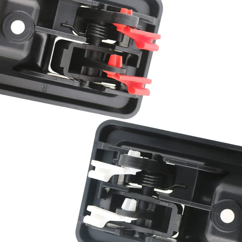 Interior Door Handle Replacement Kit For Jeep Wrangler YJ TJ 1987 2002, Left Driver and Right Passenger Side Components