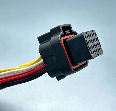 Heavy Duty 26 Plus 34 Pin Ecu Connector Harness Kit With Pre Wired Pdm Wiring Looms showing connector with wires.