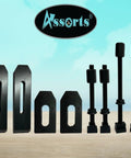 24 Piece M6 Clamp Kit For Rotary Tables Milling Tables Face Plates And Vertical Slides With Tee Nuts and Studs Display