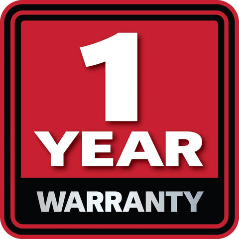 1-year warranty for Beefed-Up 5-Micron Replacement Filter Bag For Vortex Cone Dust Collectors, 18-Inch Diameter, 5.3 Cu Ft Capacity.