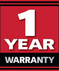 1 Year Warranty badge for Heavy Duty Infeed And Outfeed Tables For Drum Sanders JWDS-1632 1836, Extends Surface To 40 Inches