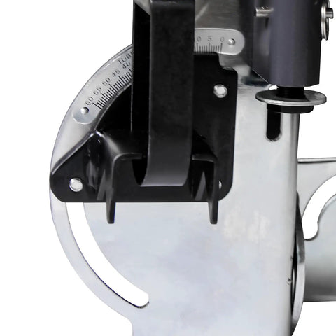 Heavy Duty Pipe Notcher With 0-60 Degree Adjustable Angle Fits Half Inch To Two Inch Pipes Drill Press Mount Metalworking Tool