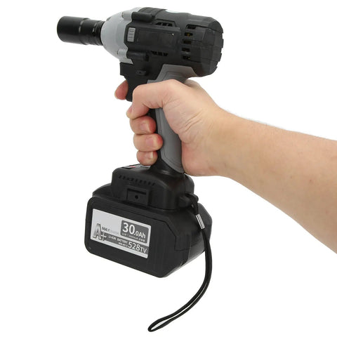 Top Rated Brilluxa Cordless Impact Wrench Kit, 21V Brushless Electric Ratchet With High Torque Power Tool Set For Automotive Lug Nut Removal And Workshop Equipment Assembly Plus Maintenance Gear