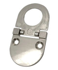 Flush Mount Cupboard And Drawer Ring Pull Handles Set In Silver Tone Made From Zinc Alloy Hidden Embedded Mounting.