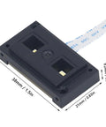 Barcode Scanner Module With Embedded USB Interface For Access Control And Self Service Kiosks, 38mm by 21mm dimensions displayed