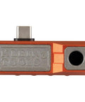 Thermal Imager For Android Devices With 10,800 Pixels, Three Color Palettes, shown with USB-C connector on top