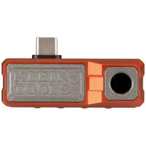 Thermal Imager For Android Devices With 10,800 Pixels, Three Color Palettes, shown with USB-C connector on top