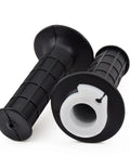Seven Eighth Inch Mini Bike Throttle Handlebar Grips 22 Millimeter Fit For Coleman CT200U CT200U EX BT200X Black Rubber
