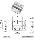 Frame Concealed Cabinet Door Hinge With Zinc Alloy Constant Torque Position Control And Friction Adjustable Mechanism schematic