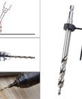 Get Your Hands On This Sweet 3 Pc Pocket Hole Step Bit Kit With Round Shank For Smooth DIY Carpentry Projects And Rock Solid Wood Joinery Every Time, steel drill bit with hex shank and stop collar