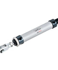 Rugged Heavy Duty Industrial Pneumatic Air Cylinder 20mm Bore 75mm Stroke With Y Connector And Quick Fittings MAL 20x75 Aluminum Alloy