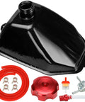 Tough As Nails Metal Gas Fuel Tank Cap For 50cc To 125cc ATVs Quad Bikes Compatible With Coolster TaoTao Buyang PeaceSport Kit