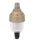 Automatic Pneumatic Water Drain Valve For Air Compressor And Cooling Systems - Easy Install Clear G1/2 Inch design with aluminum housing.