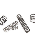 Heavy Duty Compression Spring A Heavy Lifter Built Tough For Industrial Machinery And Daily Grind High Strength Steel Wire Resists Deformation Reliable Support 1 Pc 12X80X300Mm with multiple coil sizes on white background.