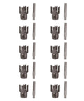 Get Your Hands On The Ultimate Pipe Threading Tool For 1/2 Inch Pipes, assorted alloy steel threaders for quick rethreading.
