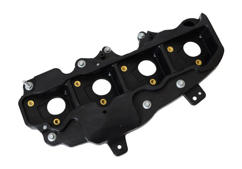 Ford Ignition Coil Mounting Bracket BM5Z-12257-B for 1.6L Engines showing top view with bolt holes visible