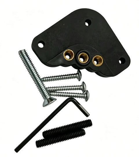 Heavy Duty Precision Router Table Insert Plate Levelers Replacement For Kreg Jig Systems components including black knob and screws