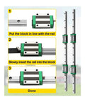 Beefed Up Heavy Duty Linear Guide Rail Kit RM1605 Ball Screw With 1000mm Or 1500mm Length Includes BK12 And BF12 End Supports Smooth Precision Motion For DIY Routers Lathes And Mills Ideal CNC Transmission System, linear rail block install