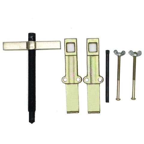 Adjustable Two Jaw Gear Puller Tool Made From Carbon Steel, Built Tough For Gears And Bearings, Pulley Remover With Center Screw
