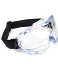 Anti-Fog Wide-Vision Lab Safety Goggles With Soft PVC Frame, Impact-Resistant Polycarbonate Lens, Side Vents To Block Splashes