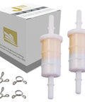 In Line Fuel Filter For Mercury Mariner Verado 4 Stroke EFI Outboard Motors 40 50 60 75 115 135 300 HP Replacement Fits 879885Q