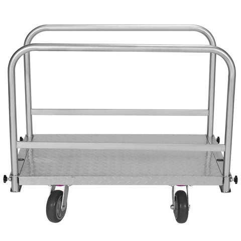 Beast Steel Panel Cart With Four Swivel Casters 2500 Lb Capacity 36x24 Inch Steel Board front view
