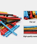 Dope 127 Pc Black Heat Shrink Tube Kit Perfect For Wiring Repairs Soldering Automotive Electrical Tubing Insulation Sleeving Assortment Bundle Keeps Wires Safe From Shorts And Leaks Fast Shrink Strong Hold Ideal For DIY Car Mods Home Projects And Pro, assorted cut tubes