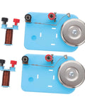 Two Piece Physics Experiment Electric Bell Electromagnet Teaching Instrument For Junior Students Ideal Classroom Lab Tool