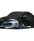 All Weather Custom Fit Car Cover For 2007 To 2025 BMW 3 Series M3 320i 325i 328i 330i 340i Waterproof Full Exterior Shield black