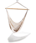 Chill Out Hammock Net Chair With Breathable Cotton Netting No Assembly Needed Conforms To Your Body For Maximum Comfort 220 LB Weight Capacity Indoor Outdoor Rope Lounge Seat