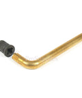 Badass Heavy Duty All Steel M1 Garand Gas Cylinder Lock Screw Wrench for Serious Rifle Maintenance features gold finish and angled design.