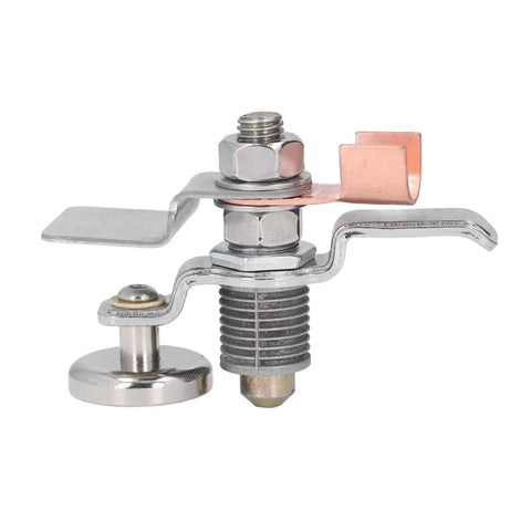 Side view of Heavy Duty Magnetic Welding Ground Clamp for Welding and Electrical Work, 300A Rated