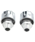 Get these slick Sileduove NPT Threaded Breather Cap Reducers For Your Rig, two pack of half inch steel plugs with anodized caps.