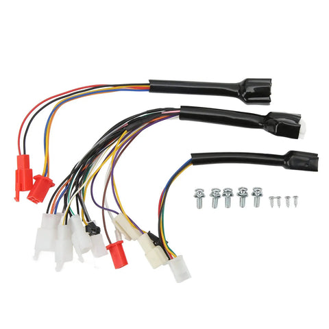 Beast Mode Power 800W To 2000W Sine Controller Electric Motorcycle Motor Kit IP67 Waterproof With PC Programmable ECU Motion Model For Parking Anti Theft And Tunable Performance wiring harness with connectors and screws