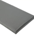 3 X 5 Foot Anti Fatigue Floor Mat Extra Thick Fifteen Sixteenths Inch Ergonomic Diamond Plate Heavy Duty Non Slip Industrial Grade Mat To Ease Leg And Back Pain Durable Gray