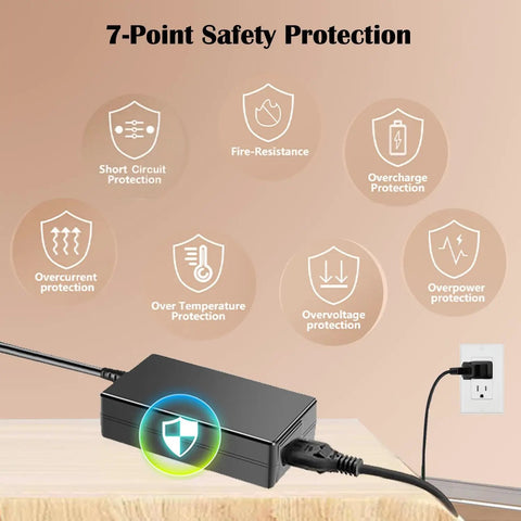 Plug And Play Power Adapter And Charger For FTTH Fiber Fusion Splicer AI-8C AI-9 AI-6C with 7-point safety protection