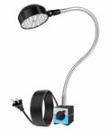 Super Bright 2000 Lumen Magnetic Work Light With 12 Inch 360 Degree Flexible Gooseneck, Magnetic Base Desk Lamp, 6500K Daylight