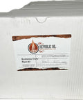 Box of Red High Temp Calcium Sulfonate Grease Heavy Duty All Purpose For Chassis And Wheel Bearings Agriculture And Construction 580 Plus Drop Point 1 Percent Water Washout Durable Workhorse Lubricant.