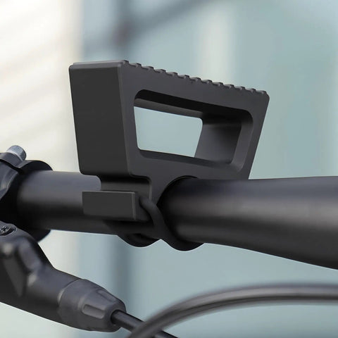 Close-up of quick-release handlebar support on Two Pack Portable Bike Repair Stand With Quick Release Handlebar Support For MTB Road And E Bikes, Durable Bike Maintenance Stand For Home And Outdoor Use