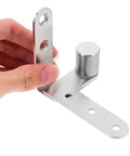 Heavy Duty Stainless Steel Hidden Door Pivot Hinges For No Fuss Smooth Operation And Versatile Bookcase Doors 1 Pair Veemoon Hidden Door Hinge System With Rust Resistant Construction And Soft Close Capability