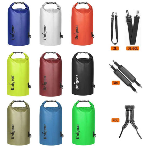 Floating Waterproof Dry Bag 2L For Kayaking Boating Fishing Swimming And Camping Go To Gear Lightweight 500D PVC With Roll Top Closure Welded Seams Anti Leak And Anti Tear Includes Waterproof Phone Case Yellow