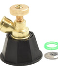 Adjustable Atomizing Garden Nozzle For Cyclone Spray Head With 14.5 mm Thread And Multi Spray Modes, alloy construction